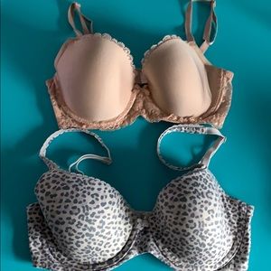 Two cute bras